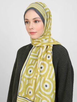 Vintage Soft Çok Renkli Şal