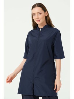 Klasik Yarım Kol Yarı Kapalı Mayo