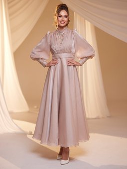 Hera Pudra Abiye Elbise