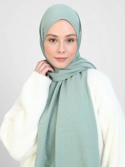Pamuk Cazz Mint Şal