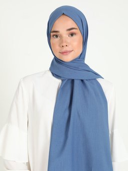 Romeo Yazlık İndigo Şal