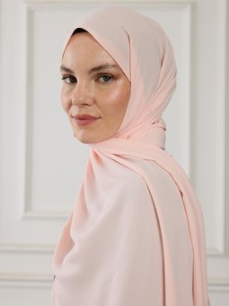 Medine İpeği Pembe Şal
