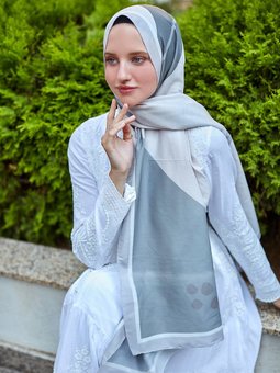 Rüzgar Desenli Çok Renkli Şal