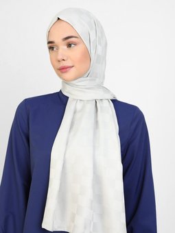 Diamond Dama Desen Taş Rengi Şal