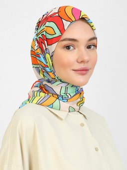 Soft Bliss Çok Renkli Eşarp