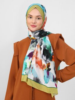 Soft Bliss Çok Renkli Şal