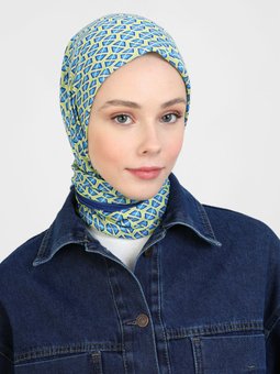 Vintage Soft Çok Renkli Eşarp