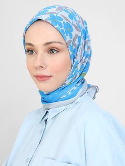 Vintage Soft Çok Renkli Eşarp