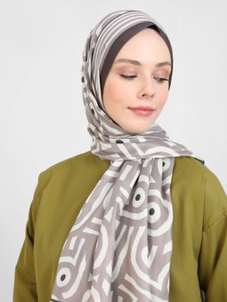 Vintage Soft Çok Renkli Şal