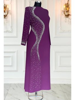 Didar Abiye Elbise Mürdüm