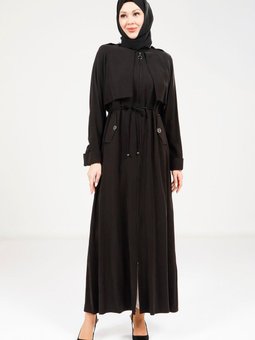 Siyah Trenç Ferace