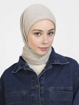 Büyük Boy Pamuk Taş Eşarp