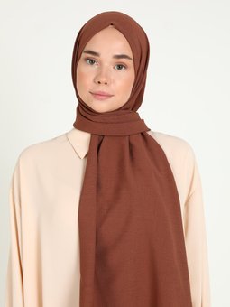Romeo Yazlık Kahverengi Şal