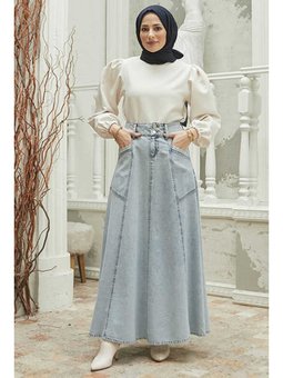 Kar Yıkama Etek Mavi