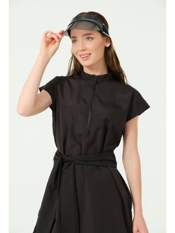 Spor Yarım Kol Yarı Kapalı Mayo