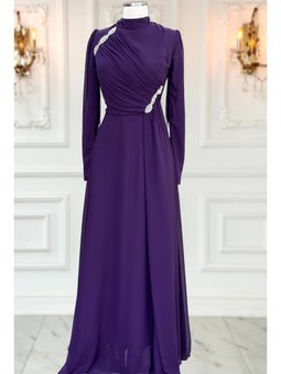 Eflin Mürdüm Abiye Elbise