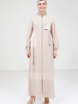 Saten Garnili Bej Ferace 9203