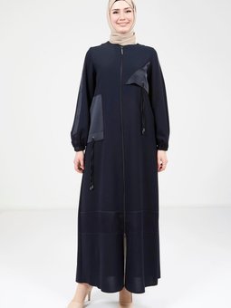 Saten Garnili Lacivert Ferace 9203