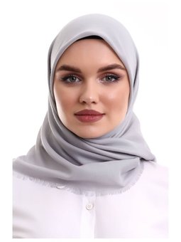 Pamuklu Pano Düz Desensiz Örtü Gri