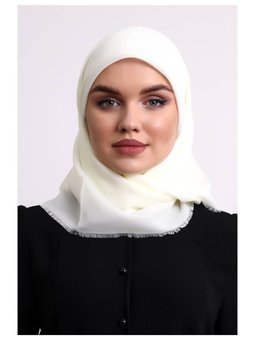 Pamuklu Pano Düz Desensiz Örtü Krem