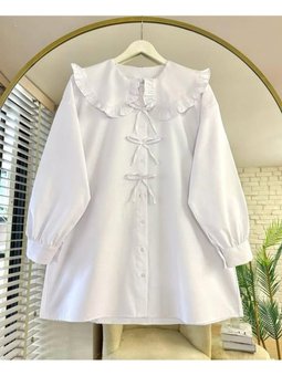 Marul Yaka Fiyonklu Tunik