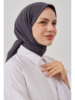 Organik Fresh Antrasit Eşarp