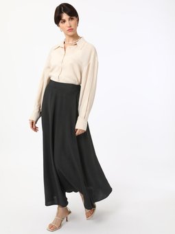 Aerobin Kloş Siyah Etek