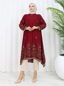 Zenane Tunik Bordo