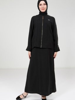 Siyah Ceketli Elbise