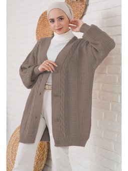 Triko A.kahve Hırka