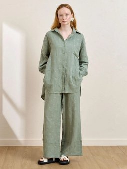 Fistolu Müslin Çağla Gömlek