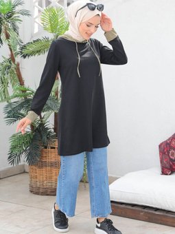 Haki Kazayağı Desenli Kap