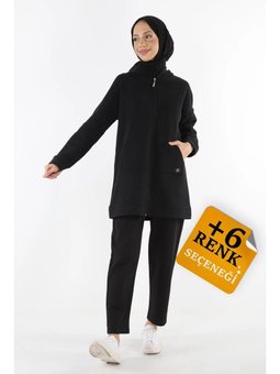 1929_fermuarlı Sweatshirt