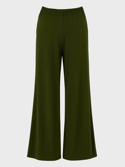 Viskon Kumaşlırahat Kalıp Büyük Beden Haki Pantolon