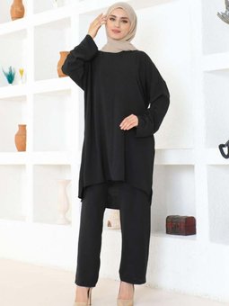 Siyah Lina Aerobin İkili Takım