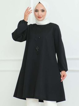 Siyah Oversize Tunik