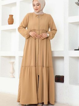 Vizon Eteği Fırfırlı Jessica Krep Ferace