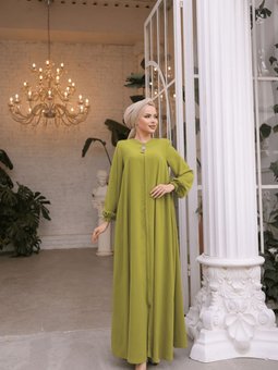 Yağ Yeşili Mevlana Ferace