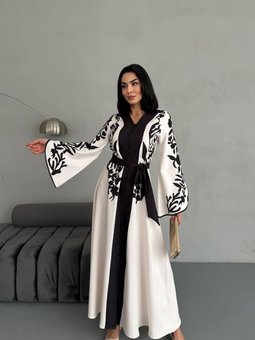 Siyah Kuşaklı Elbise