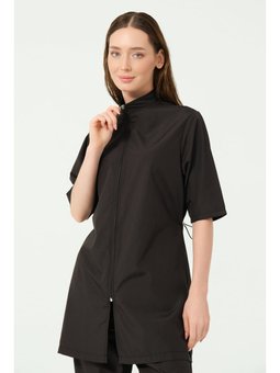 Klasik Yarım Kol Yarı Kapalı Mayo