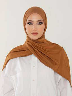 Luxury Penye Sütlü Kahve Şal