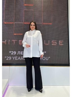 Büyük Beden Beli Lastk Detaylı Ve Çift Cepli Siyah Pantolon