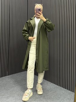 Haki Belinay Trençkot