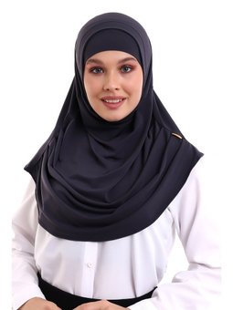 Yetişkin Pratik Renk Lacivert Eşarp