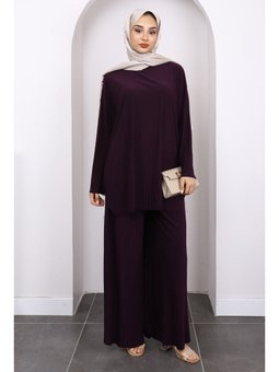 Mürdüm Piliseli Sandy Tunik Pantolon Takım