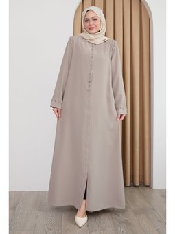 Papatya Taşlı Taş Ferace