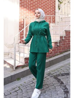 Ribana Detaylı Yeşil Takım