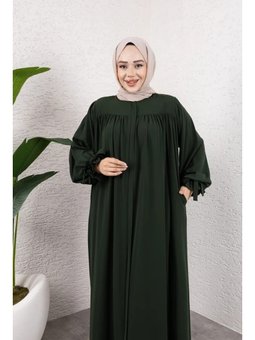 Robalı Kol Detaylı Ferace