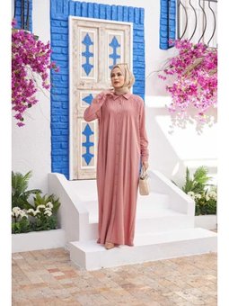 Ancelina Nervürlü Ferace Pudra