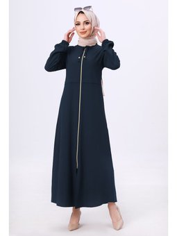 Fermuarlı Lacıvert Kap Lacivert